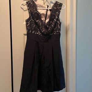White House fancy black dress. Great condition.
